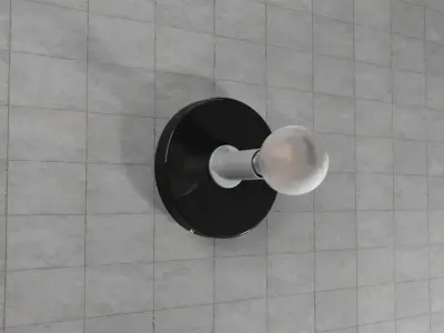 Minimalist Sconce - Small Sconce - Wall Lights - Flush Mount 3D model
