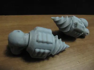 CHIBI-TECH SD - AUGER ARM          3D print model