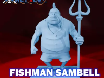 Sunbell - Roger Pirates - One piece 3D print model