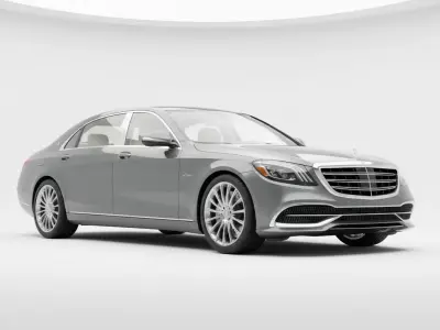Maybach S650 2019 3D model