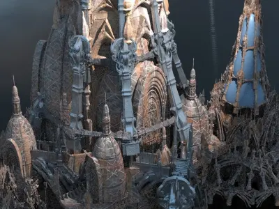 Great Empire Persian Citadel 3D model