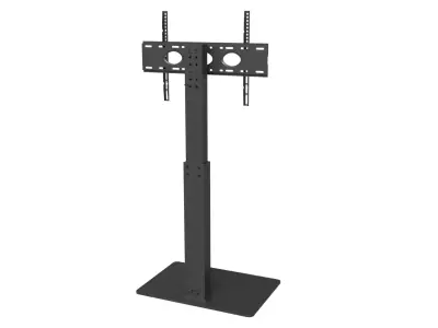 Minimalist TV Floor Stand Studio Easel Tripod Mount  Low-poly 3D model