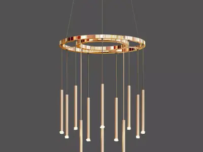 New Statement Pendant Lights 3D model
