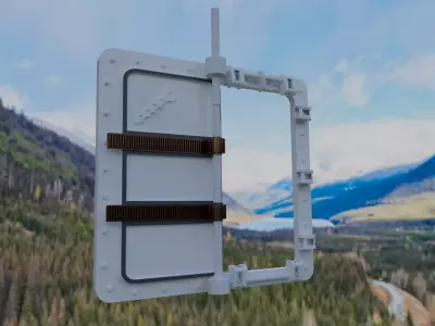 Watertight door Titanic  3D model