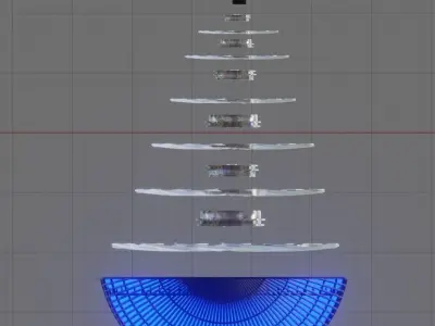 HAVOC SF-1200 Sci-Fi Concept 3D model