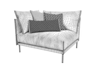 Gentry Armchair 3D model