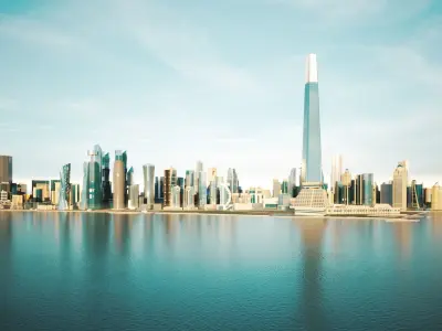 Doha City Qatar 3D model