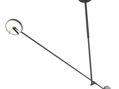 Invisible Pendant LedsC4 set 01 3D model