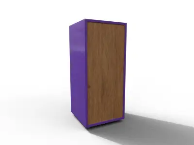 Pack 2 Modern Furniture 3D Model Low-poly 3D model