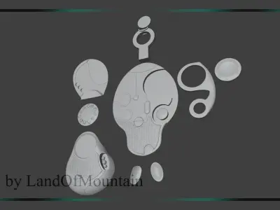 Doctor Who - Fifteenth Sonic Screwdriver 3D print model