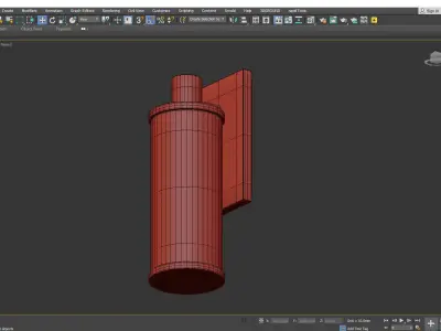 YEON SINGLE SCONCE Low-poly 3D model