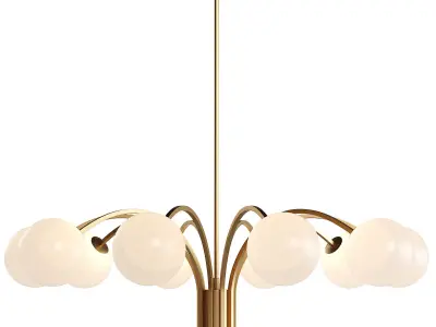 Crown chandelier 3D model