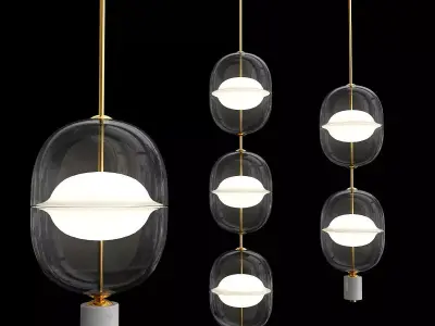 DESIGNER LAMP PLATTE 3D model purchase