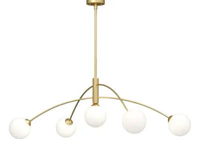 Valentina Arc Chandelier 3D model