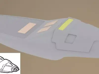 TNG  Style Energy Weapon Concept Phaser 3D print model