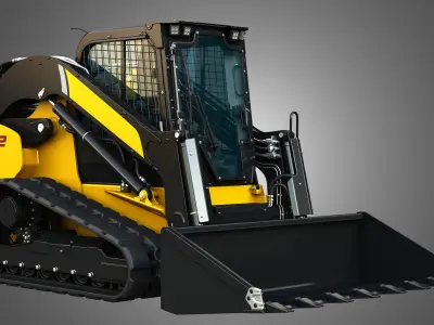 C362 Compact Track Loader - Bucket 3D model