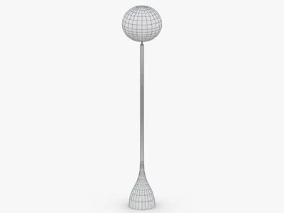 1448 - Floor Lamp Low-poly 3D model