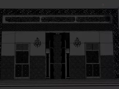 Mihrab Mosque 3D model