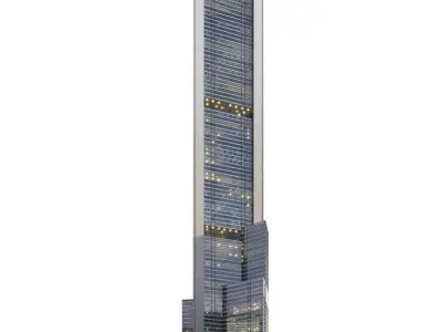 Skyscraper 2 SUPERTALL 3D model