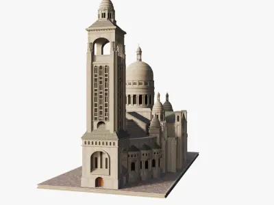 Sacre Coeur 3D model