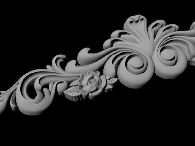 dekor ornate design 3D model get