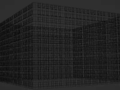 Building 10 Low-poly 3D model buy