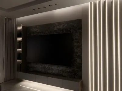 Interior TV Unit 3D model