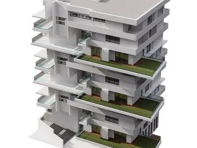 RESIDENTIAL BUILDING NO40 A 3D model