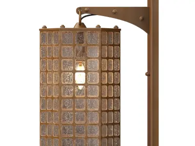 Hex Lantern Wall by McEWEN 3D model