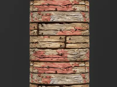 Stylized Wood Seamless Texture  Texture