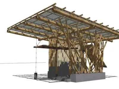 Creative Design-Holiday Cabin-015 3D model