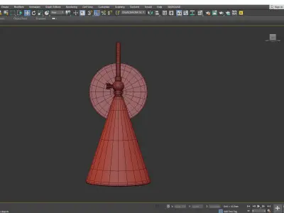 Lupe Wall Sconce Low-poly 3D model