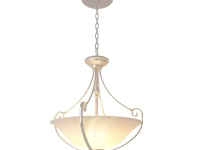 Classic Pendant Chandelier 3D model