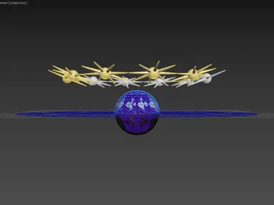 Concept Regarding the Pyramids and their intelligence of nature 3D model