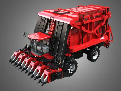 Module Express 635 - Cotton Picker 3D model