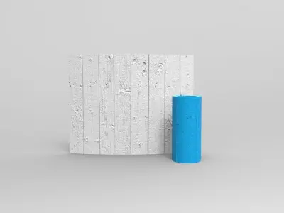 6 SEAMLESS TEXTURE ROLLER  3D print model