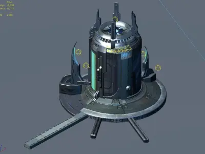 Heterogeneous - Building - Building 22 3D model