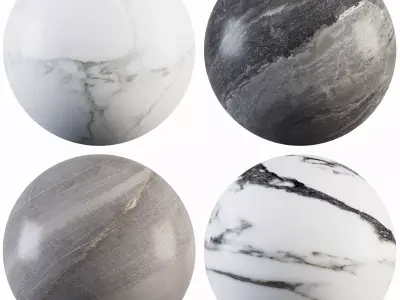 Marble 27 - Strong Arabescato-Calacatta-RichLight-Precious Texture