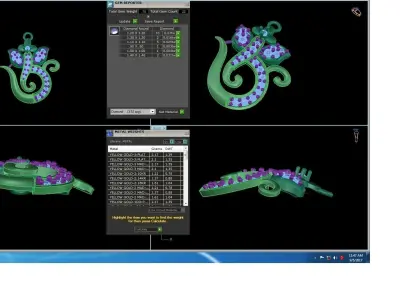 Spiritual Ganesha Pendant 3D print model