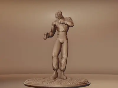 GUY - STREET FIGHTER - FINAL FIGHT 3D print model