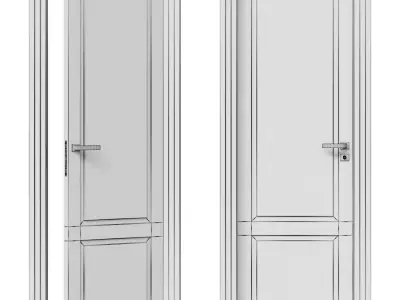 NEO CLASSIC Interior door 8002 3D model