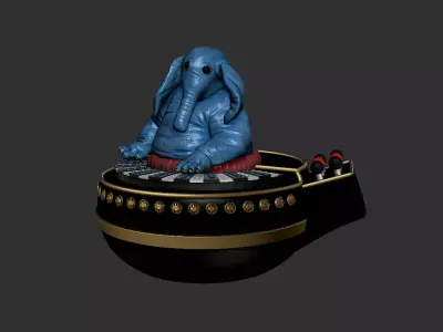 Max rebo book of boba 3D print model