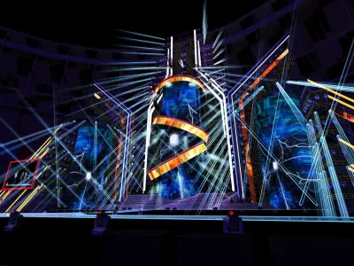 Concert Stage-Design 20210120C 3D model