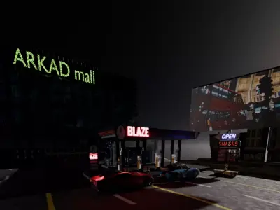 gas station Texture