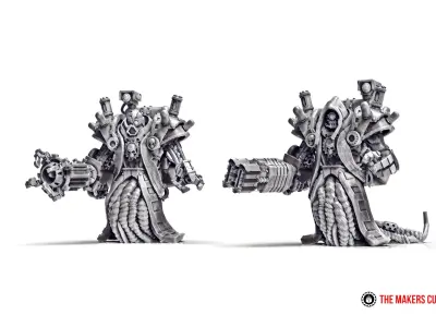 Dark Techno Brutalizers - Heavy Troops 3D print model