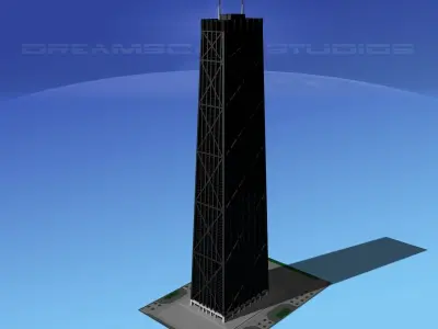 John Hancock Building or Center 3D model
