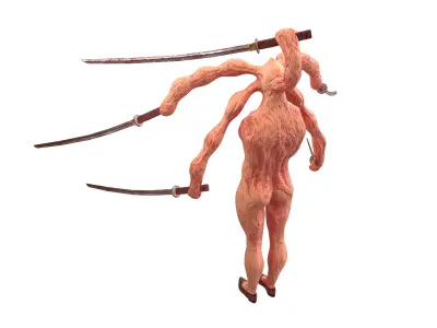 Monster Si Yuk v1 001 Low-poly 3D model