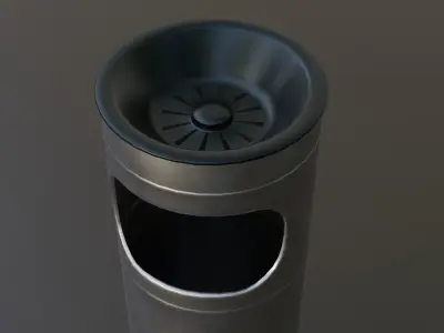 Street Ashtray 3D model