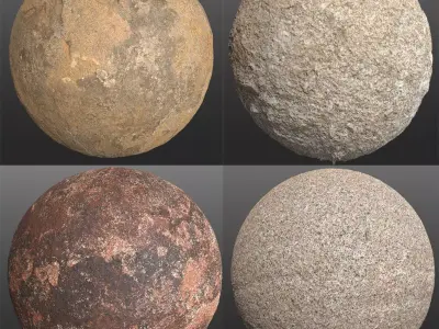 Granite Rock 4k Texture Collection  Pack Texture