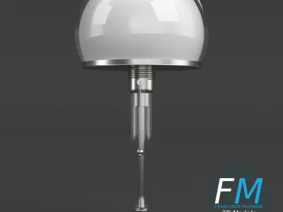 Wagenfeld table lamp 3D model purchase